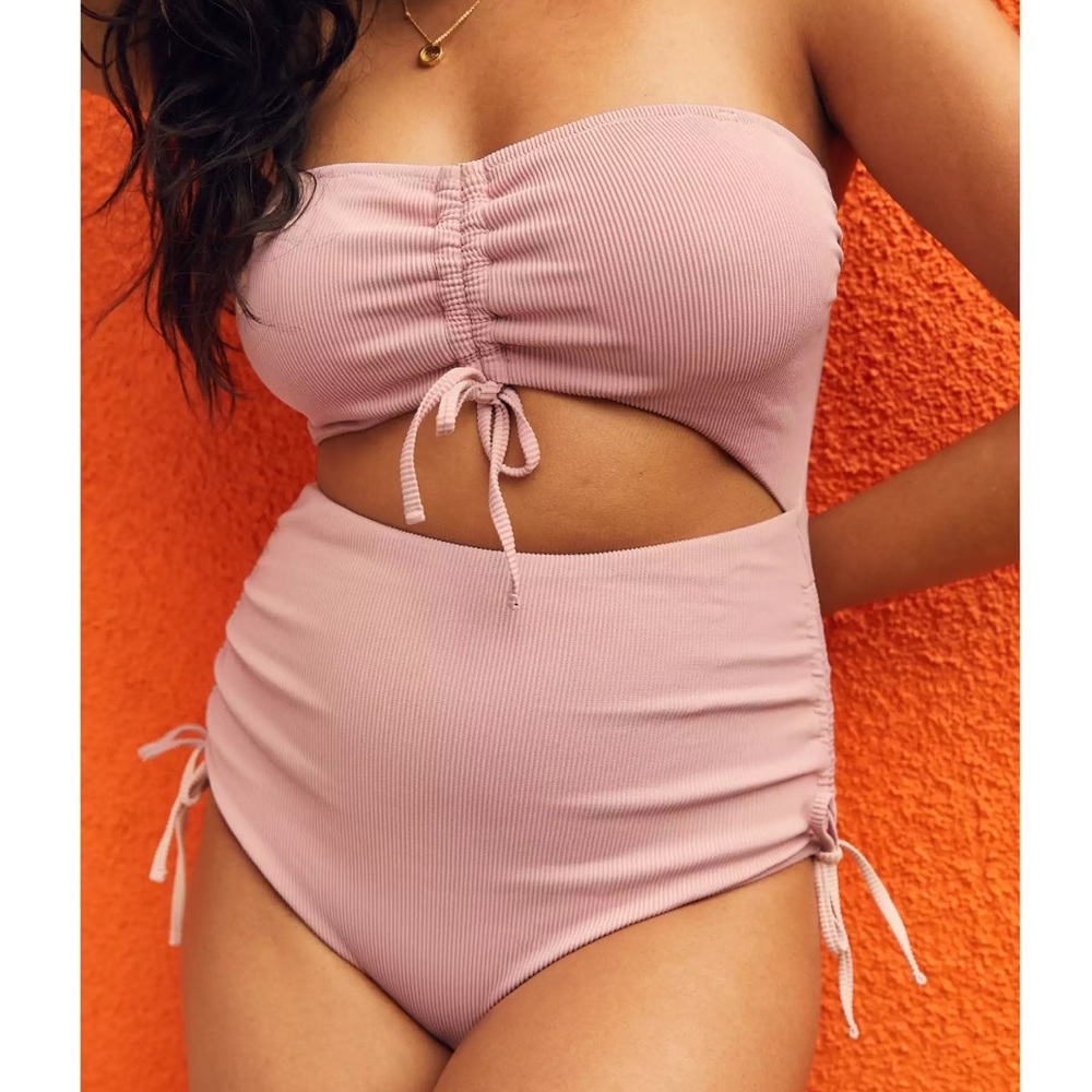Aerie Pink One Piece Swimsuit